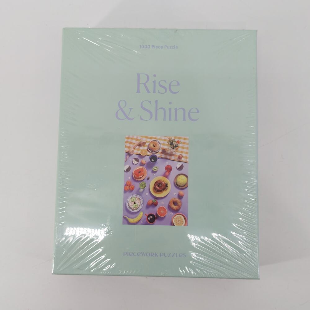 Anthropologie Piecework Puzzle Rise & Shine Puzzle 1000 Pcs Brunch - Picture 13 of 14